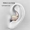 Noise-Cancelling Bluetooth Earphones: Silicone, Skin-friendly, Metal Paint, High-end Feel, Contrasting Colors