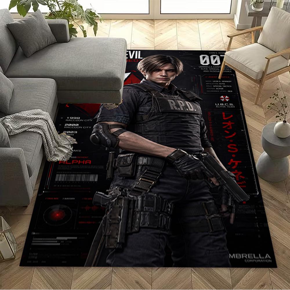 Umbrella Corporation Logo Area Rug Design for Foyer Decorate room Balcony Playrooms Antislip Carpet Decorate Offices