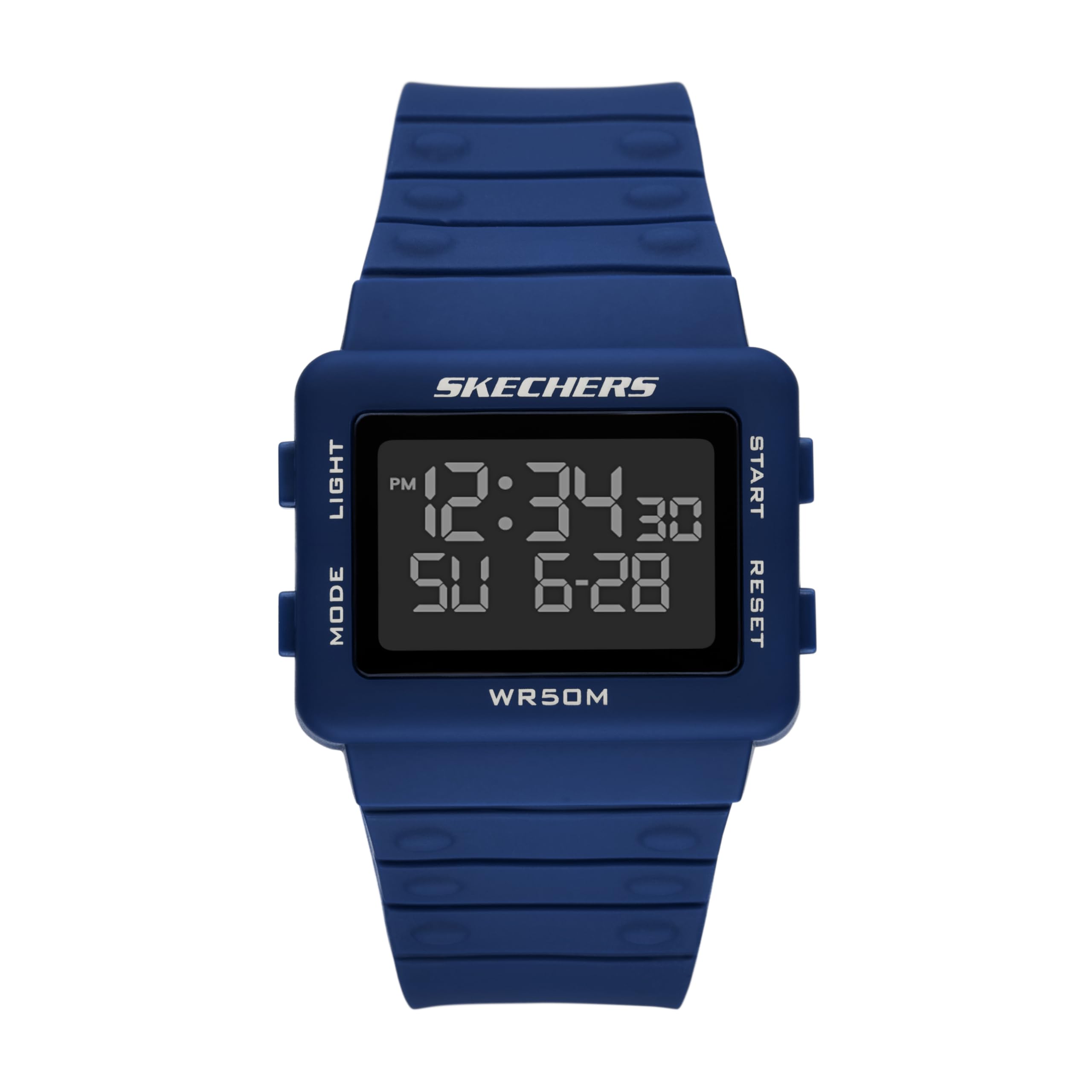 Skechers Digital Polyurethane Watch SR1195 Men s синий