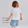 Rabi Children's Summer Short Sleeve Shorts Casual Sports Set