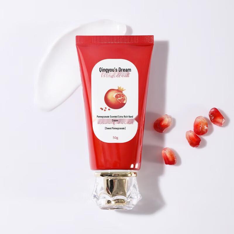 Qingyou Zhimeng Red Pomegranate Hand Cream