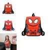 Cartoon Spider Man Pattern Kids Backpack With Breathable Oxford Fabric For Elementary School Students