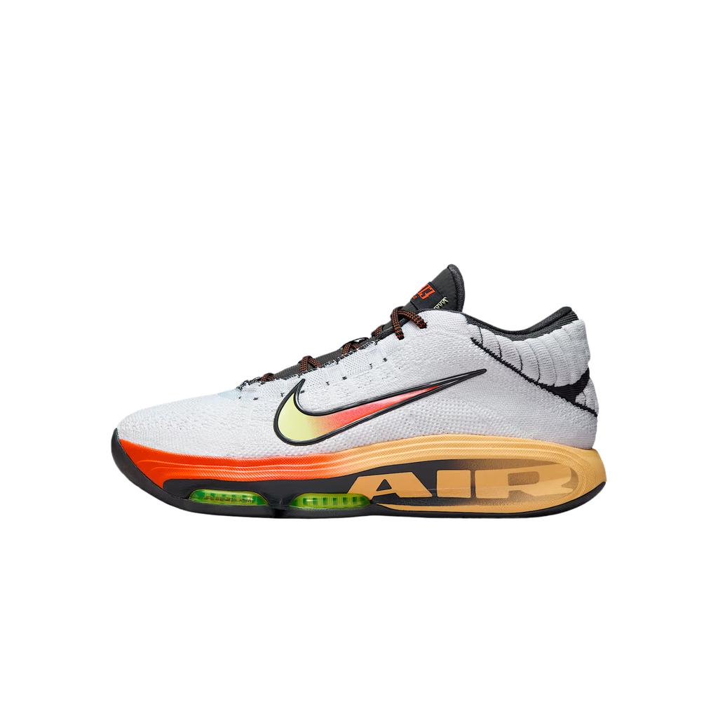 Nike GT Hustle 3 Comfortable Fashion Trendy Minimalist Durable Mid-Top Basketball Shoes Men sneaker White Orange FV5952-101