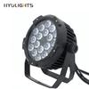 18x18W Aluminum LED Par 6in1 IP65 Waterproof Outdoor RGBWA UV Disco Wash Light DMX512 Noiseless Stage Effect for DJ Equipment