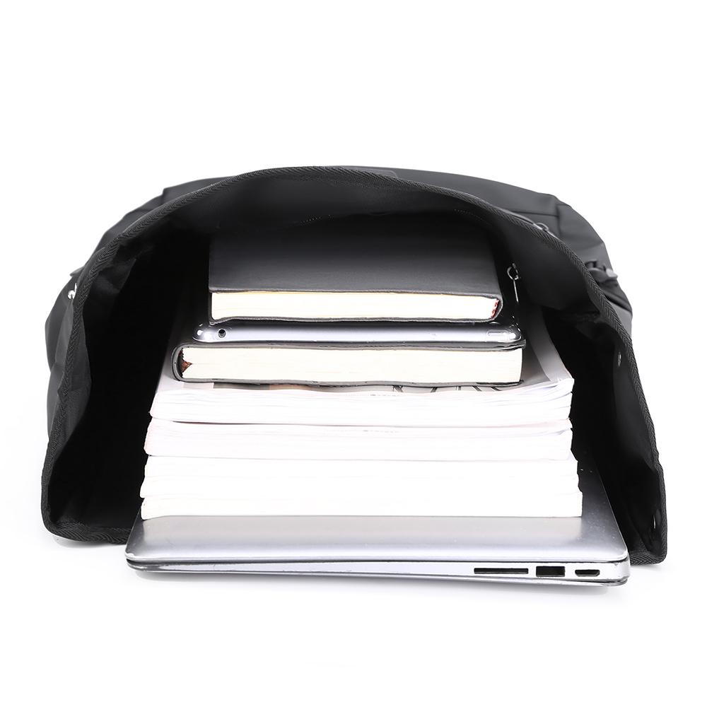 A 15.6-Inch Men's And Women's Large Capacity Simple Fashion Wear-Resistant Anti-Scratch Fabric Multi-Functional Casual Backpack