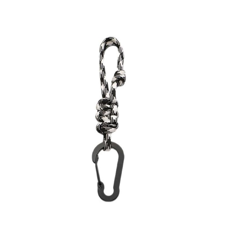 

Outdoor Multifunctional Water Bottle Buckle,Kettle Buckle,Umbrella Rope Buckle Mineral Water Bottle Holder Anti-theft Keychain черный белый