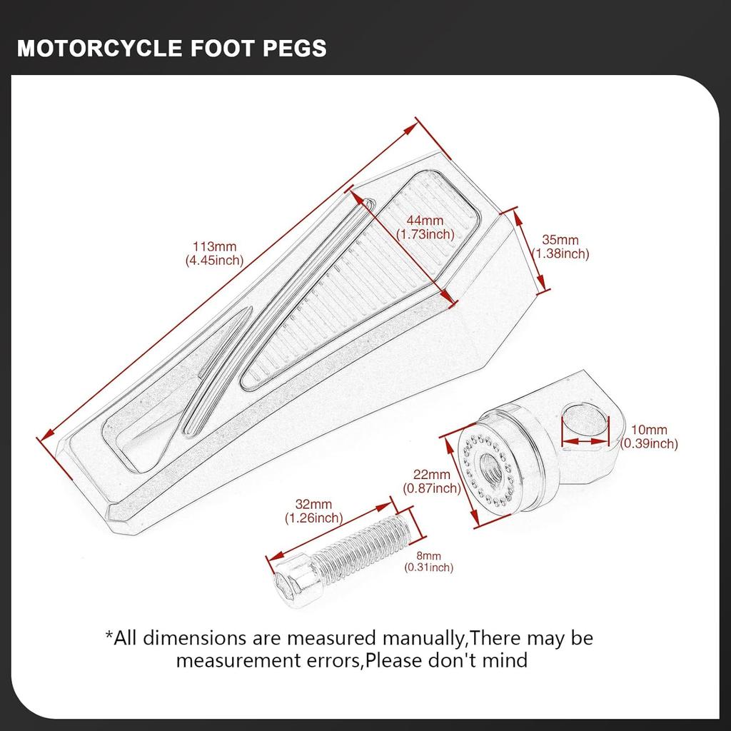 Motorcycle Foot Pegs Phantom Male Mount Footrest Pedals for Harley Sportster 883 Dyna Street Bob Fatbob Touring Road Glide Street Glides Fat Boy