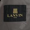 Lanvin 80s 90s Wool Blend Old Tailored Jacket 7 Gray Blazer Men's Used