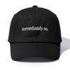 1pc Immediately No. Embroidery Baseball Cap for Adults,Minimalist Retro Style Casual Soft Adjustable Dad Hat,Perfect As Gift