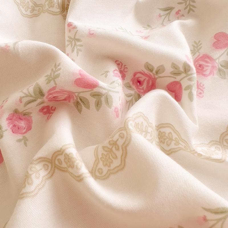 Duvet Cover Pastoral Style Quilt Cover 100% Cotton Comforter Cover Housse De Couette Soft Bed Cover (No Pillowcase)