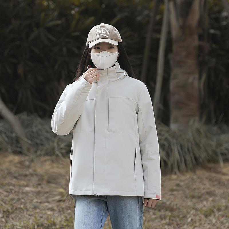 Jacket Men's Autumn New Loose Single Clothes Windproof Waterproof Jacket Couple Outdoor Sports Casual Jacket