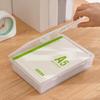 Multipurpose Document Organiser Box Stackable Clear Storage Case Space Saving File Container for Certificates Documents