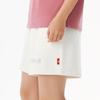 Li Ning SS22 Anti-Five Series Anti-Five Badfive Womens Solid Color Lace-Up Loose Shorts Women shorts Cloud-White AKSS374-4