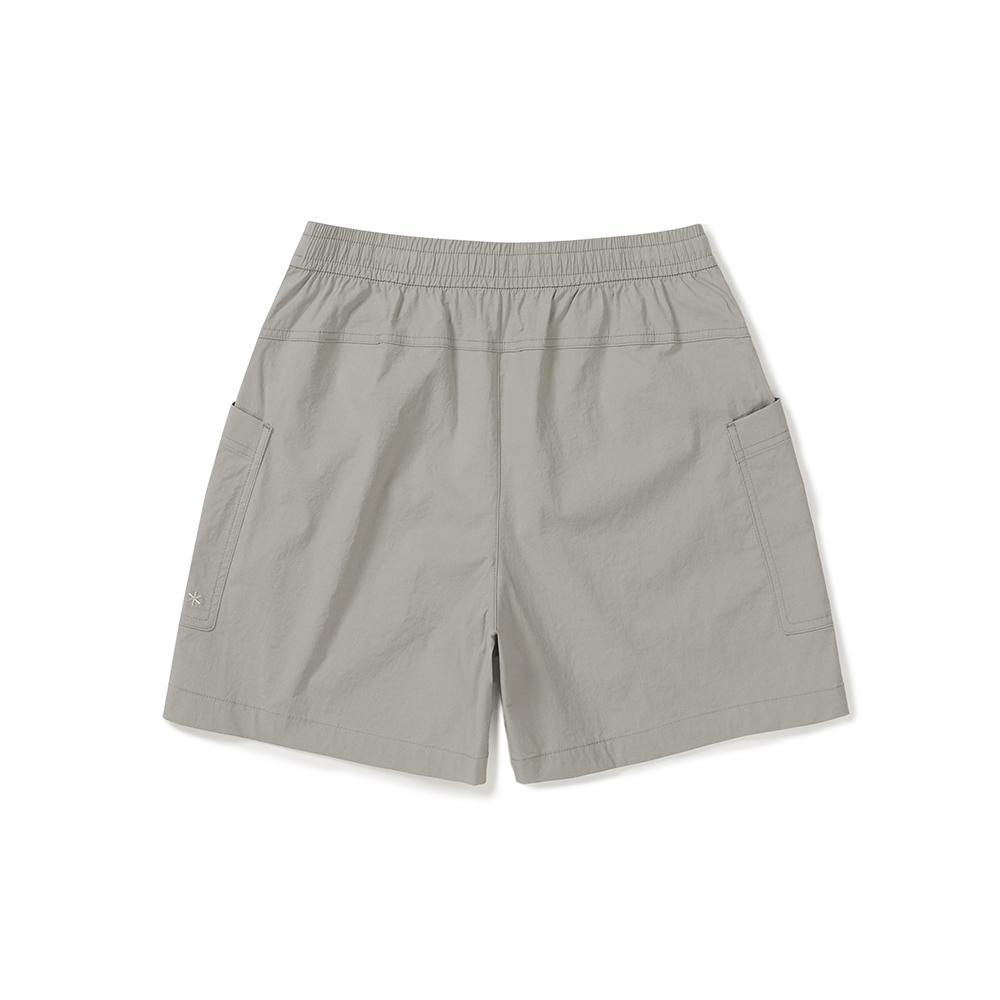 SNOWPEAK Cooling Root Women's Utility Shorts Fog Gray (S25MWRHP65)