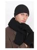 Men's Woolen Beanie for Large Heads - Thick, Warm, Breathable, Sweat-Proof, Ideal for Autumn & Winter