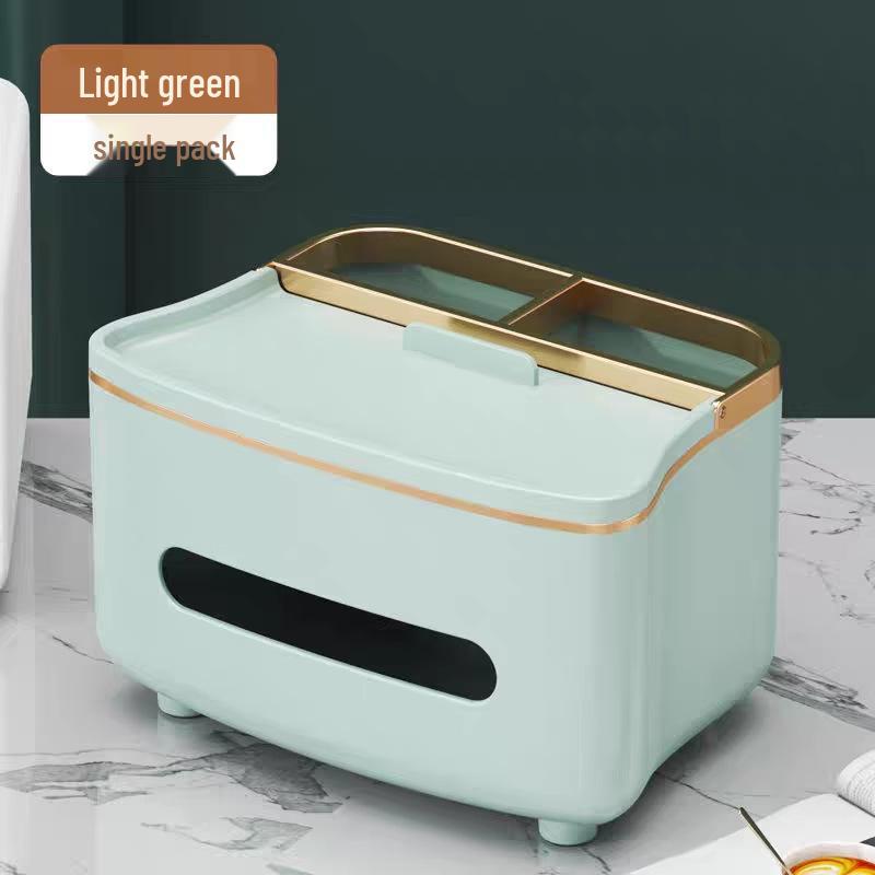 Multi-functional Tissue Box & Remote Holder for Living Room