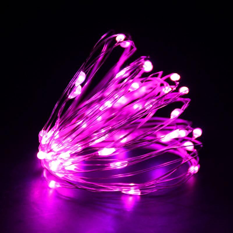 1-3M LED String Lights Warm White Fairy Lights Garland for Home Christmas Wedding Birthday Party Decoration Battery Powered Lamp