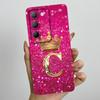 For Vivo V30 Lite 4G Case Crown Letter Soft Silicone Phone Case For Vivo V30 SE V40 SE Cover On Vivo Y100 T3 5G Shockproof Funda