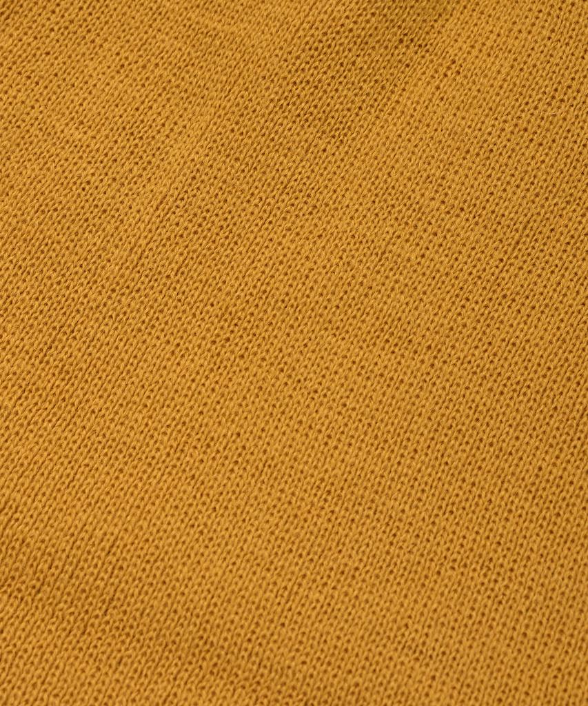 WACKY WILLY Label Beanie Mustard