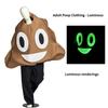 Prank Poop Glowing Costume, Party Cosplay Costume, Adult