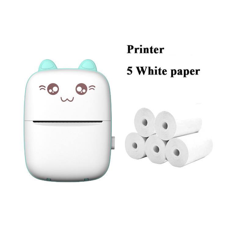 Mini Handheld Thermal Label & Photo Printer