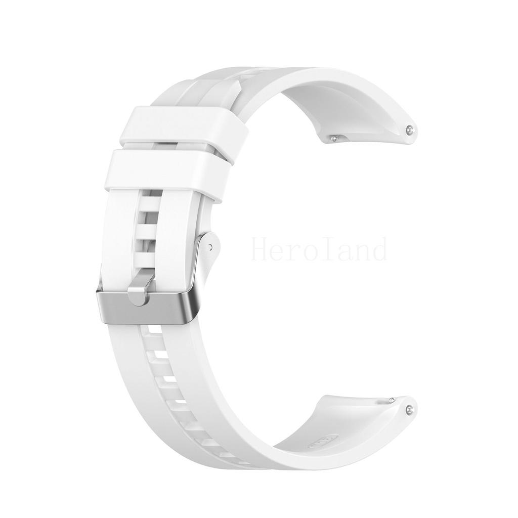 22MM Silicone WatchBand Strap For Realme Watch 2 2 Pro Smart Wristband Bracelet For Realme Watch S / Ticwatch Pro 3 WirstStrap