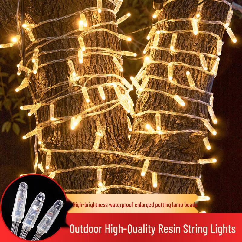 Beiyeyazi LED Starry Holiday String Lights теплый белый