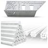 Metal Welltop 3D Mitre AngleMeasuring Tool 45/90° AngleT Ruler Gauge for Three Dimensional Item Measuring Timber Pipes