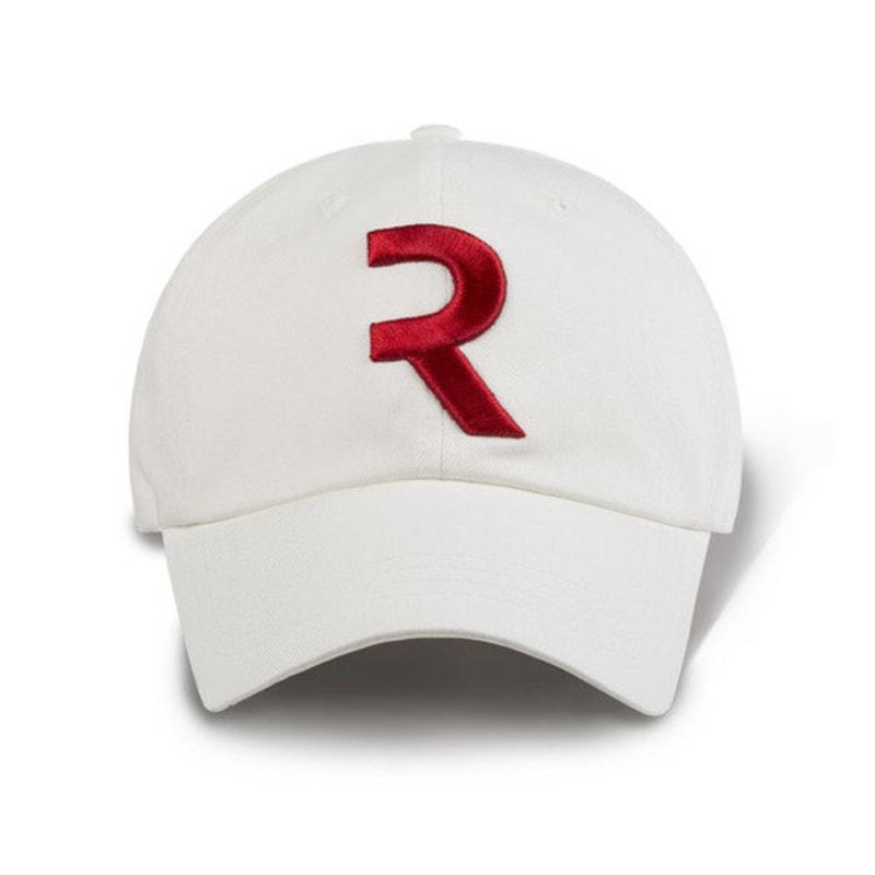 RIGOON STUDIO Logo Play R Ball Cap (White)