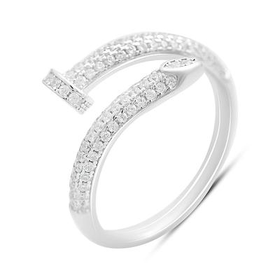 Silver Ring with Cubic Zirconia, Item Weight 3.6 G (2208006)