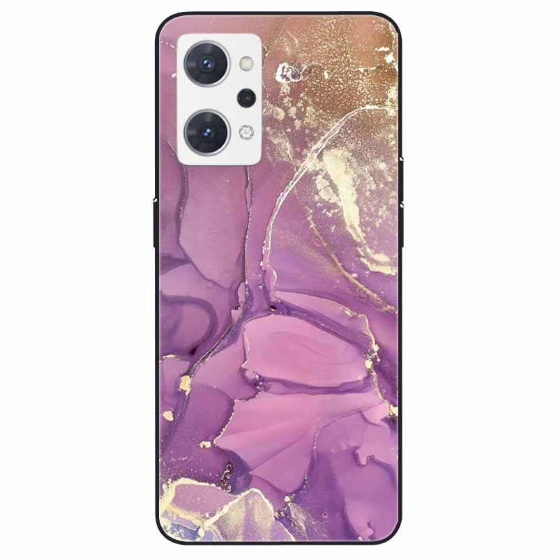 For OPPO Reno 9A 7A Case Soft TPU Fashion Marble Silicone Bumper Covers for OPPO Reno 9 A 5G CPH2523 Reno7A Protector Reno9 A