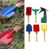 3/5/6Pcs Colorful Garden Tool Set Loosen Soil Spoon Shovel Rake Trowel Small Shovel Rake Kit  Indoor