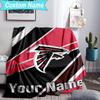 Custom Name Blanket Atlanta-Falcons Rise Up Blanket Bedding Blanket for Travel, Camping, Living Rooms, Offices, Sofas, Fan Christmas gift
