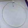 Xiaomi Freshwater Pearl Necklace: 3-4mm Near-Round, Flawless Pearls with S925 Silver Clasp Choker