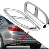 1 Pair Exhaust Muffler Tail Pipe Cover Trims for Mercedes Benz GLC C E class C207 Coupe 14 17