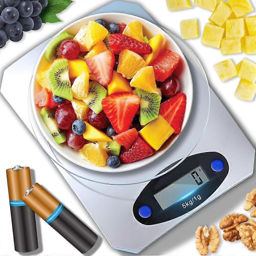 Digital Kitchen Scale, Up To 5 Kg, with LCD Display Electronic Scale Fine Scale Digital Scale Precision Alphabetical Scale