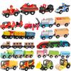 Non-Toxic Wooden Track Electric Locomotive Train Magnetic Car Toy For All Brand Wooden Train Track Railway Toys For Kids Educational Toys