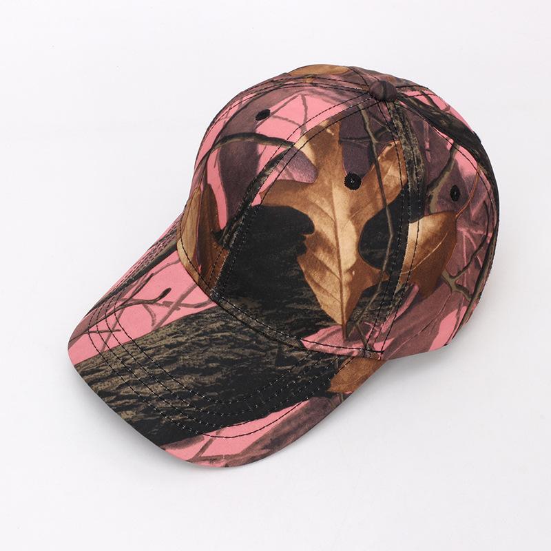 Custom Logo Hiking Hats Leaf Camouflage Baseball Cap For Women And Men Picture Diy Print Embroidery Outdoors Hip Hop Fishing Hat