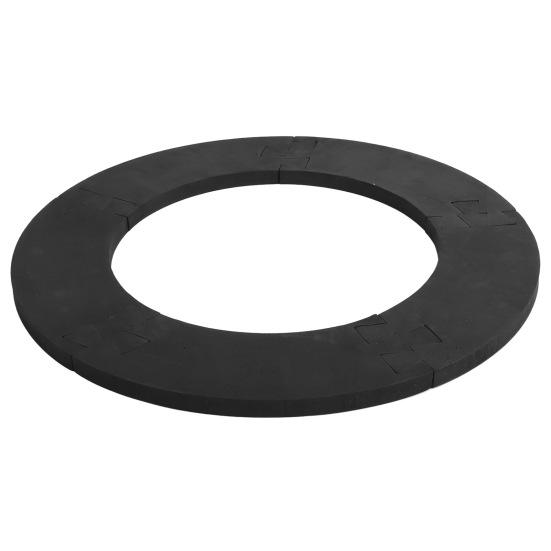 Skjøte dartplate veggbeskytterring høy styrke, avtagbar enkel installasjon Vegg surround dart ryggplate svart ring