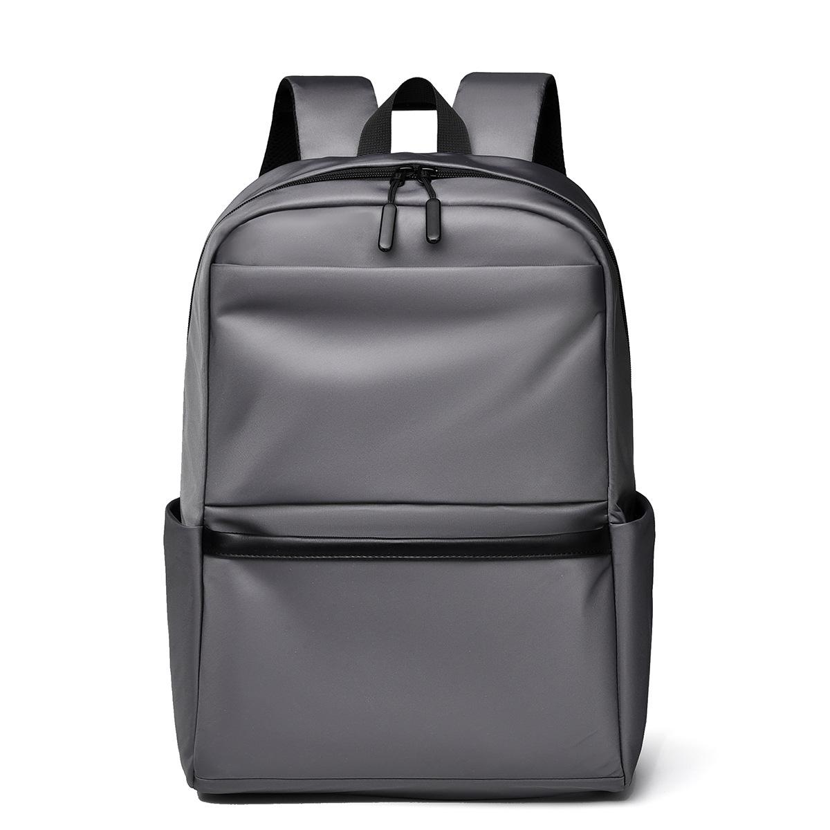 

Мужской рюкзак Оксфордский дорожный рюкзак Компьютерная сумка Студенческий школьный дорожный рюкзак серый