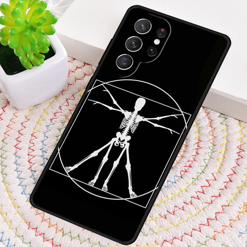 Skeleton Spooky TPU Phone Case For Samsung Galaxy note 10 pro S26 S25 S24 S23 S22 Ultra Plus S21 FE S20 Shockproof Cover
