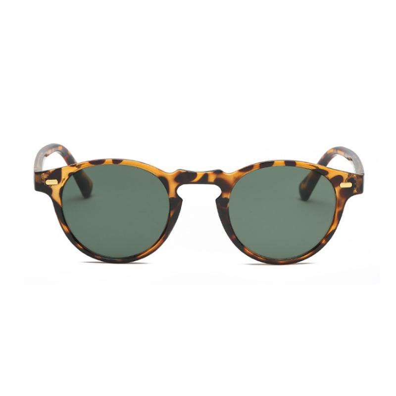 Classic Vintage Sunglasses Woman Male Round Cat Eye Sunglasses Female Retro Style Leopard Small Frame