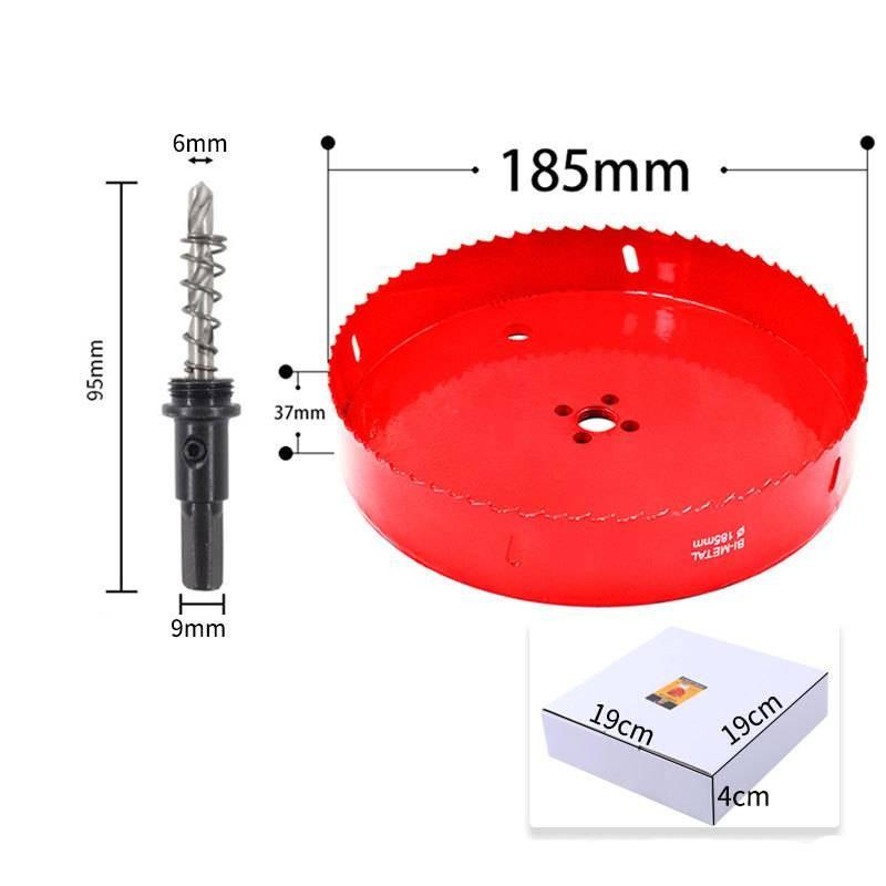 M42 Hss Metal Hole Saw Cutter Drill Bit For Wood Plaster Board Supplies Tools