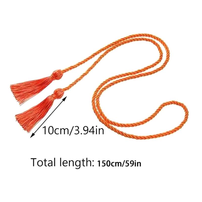 Graduation Ceremonies Cord With Long Tassels Graduation Cord Rope Belt Graduation Tassels For Graduation Photos Parties