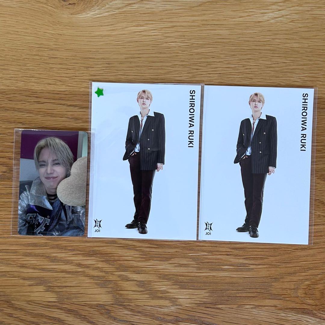 

[USED] JO1 Ruki Shiraiwa Trading Card Postcard