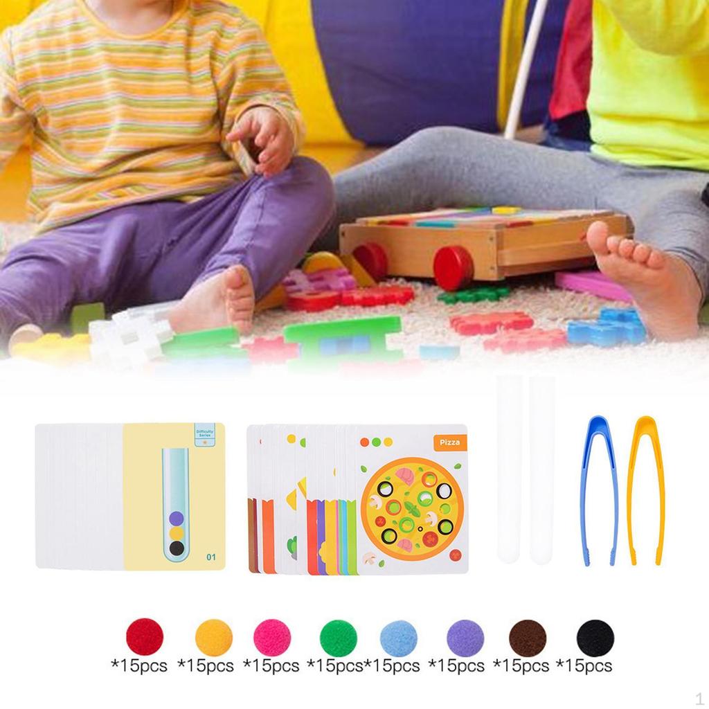 Counting and Color Sorting Toys,Matching Training Activity,Learning Activities,Fine Motor Skills Set