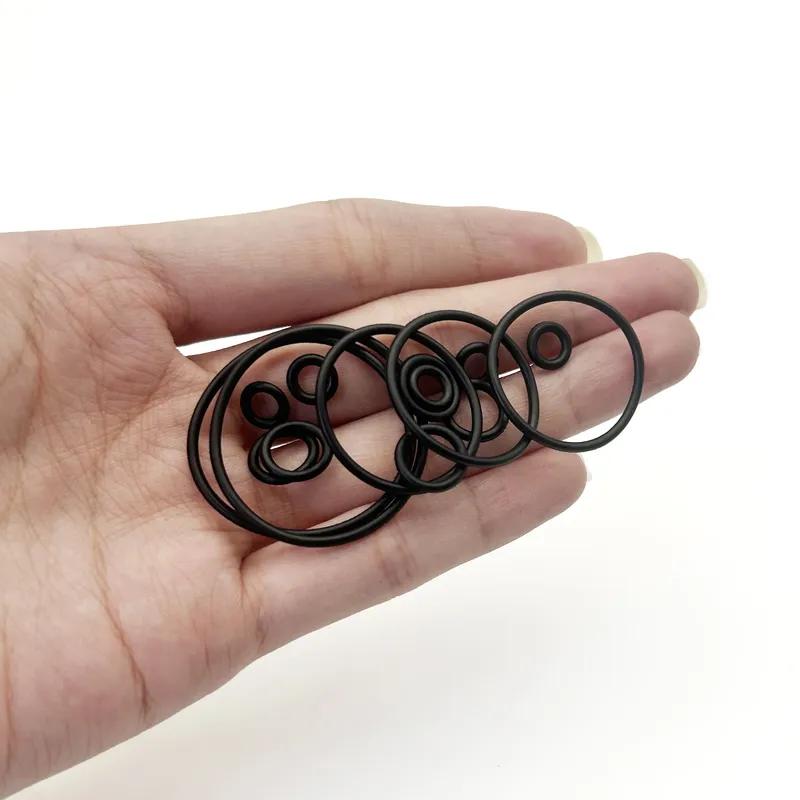 NBR Black O-Ring Assortment Kit 1 Box Of 225Pcs CS 1.5mm OD 6mm~30mm Nitrile Seals for Pumps/Valves Durable Mechanical Sealing