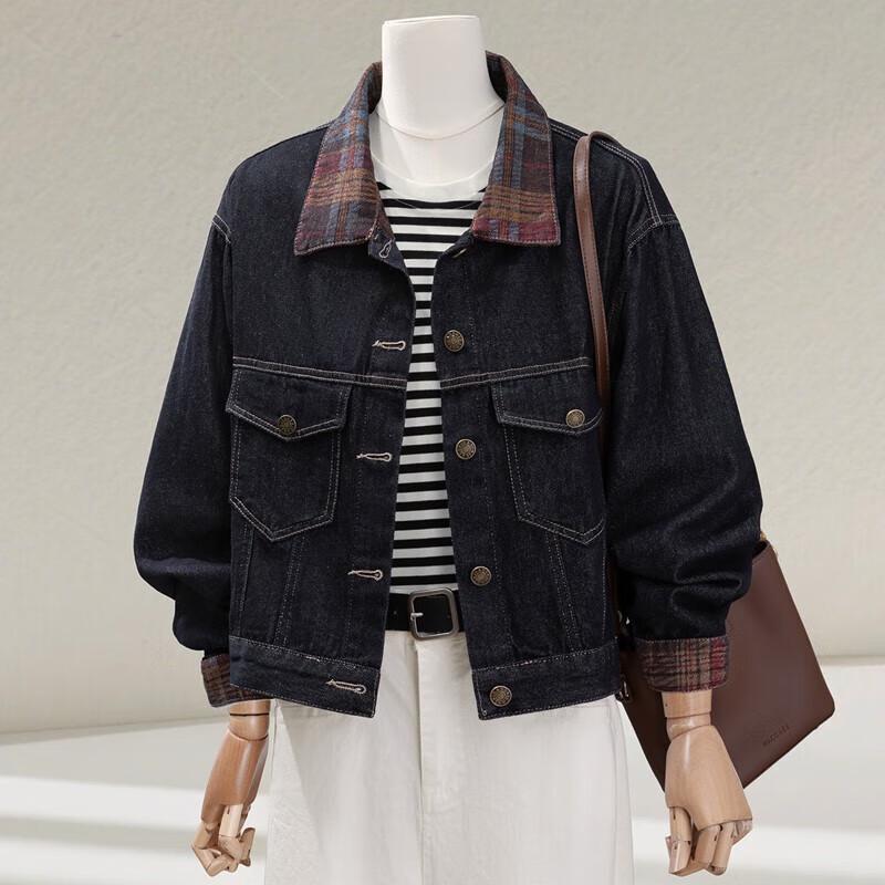 

Sylashear Women s Retro Denim Jacket One Size