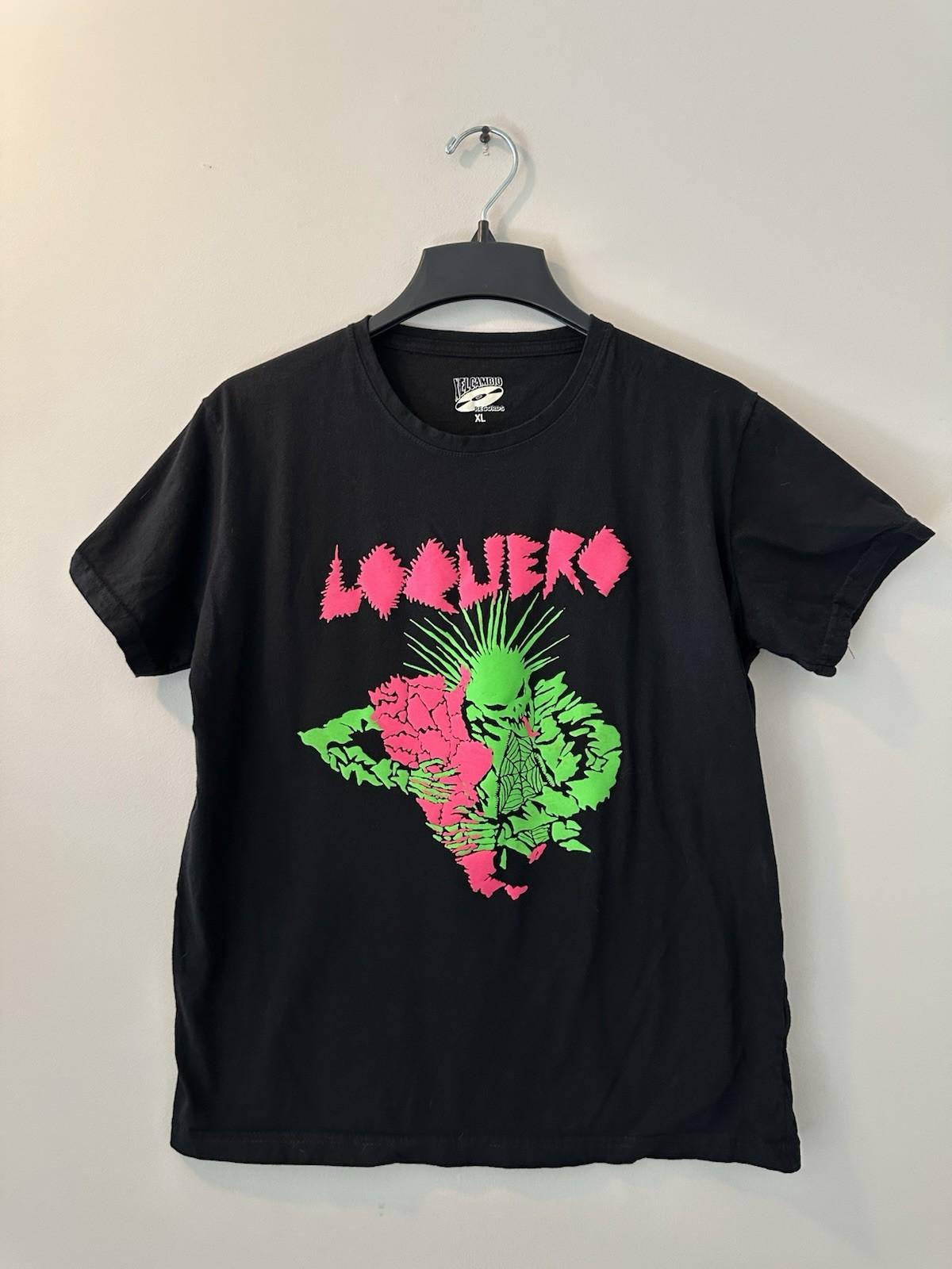 Loquero punk black cotton t- Unisex T-Shirt XXXL