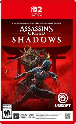 Creed Shadows Standart Sürüm Anahtarı North Switch 2 Assassin's (Oyun Kartı) (İthalat Sürümü Amerika) –